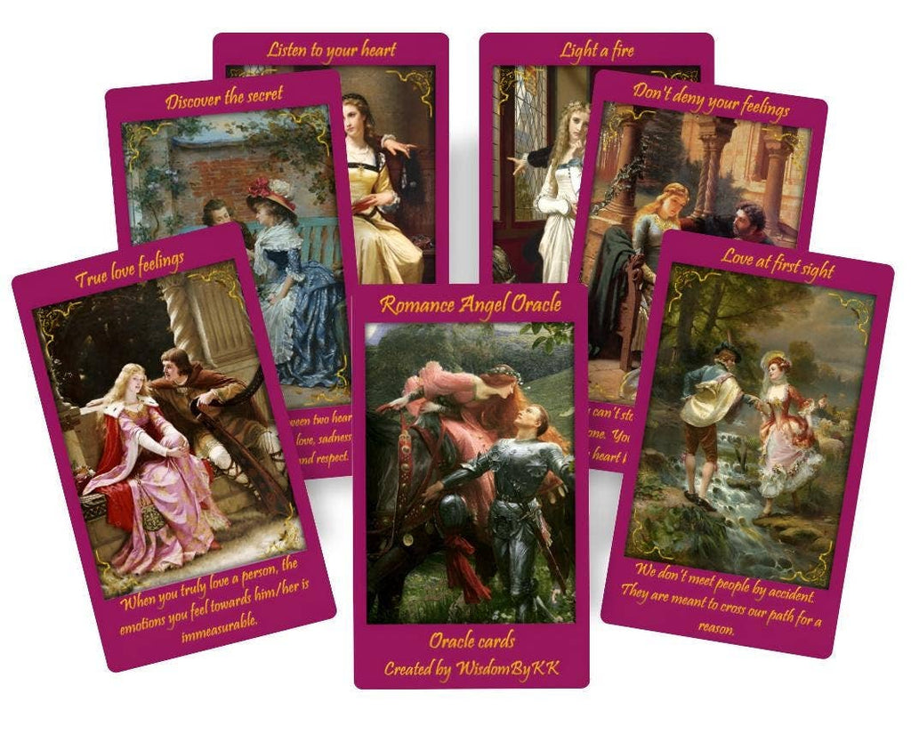 Romance Angel Oracle – 44 kaarten