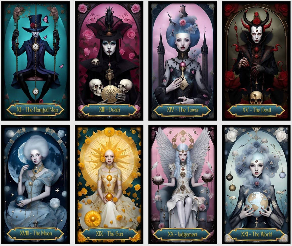 Surreal World Tarot – 78 kaarten