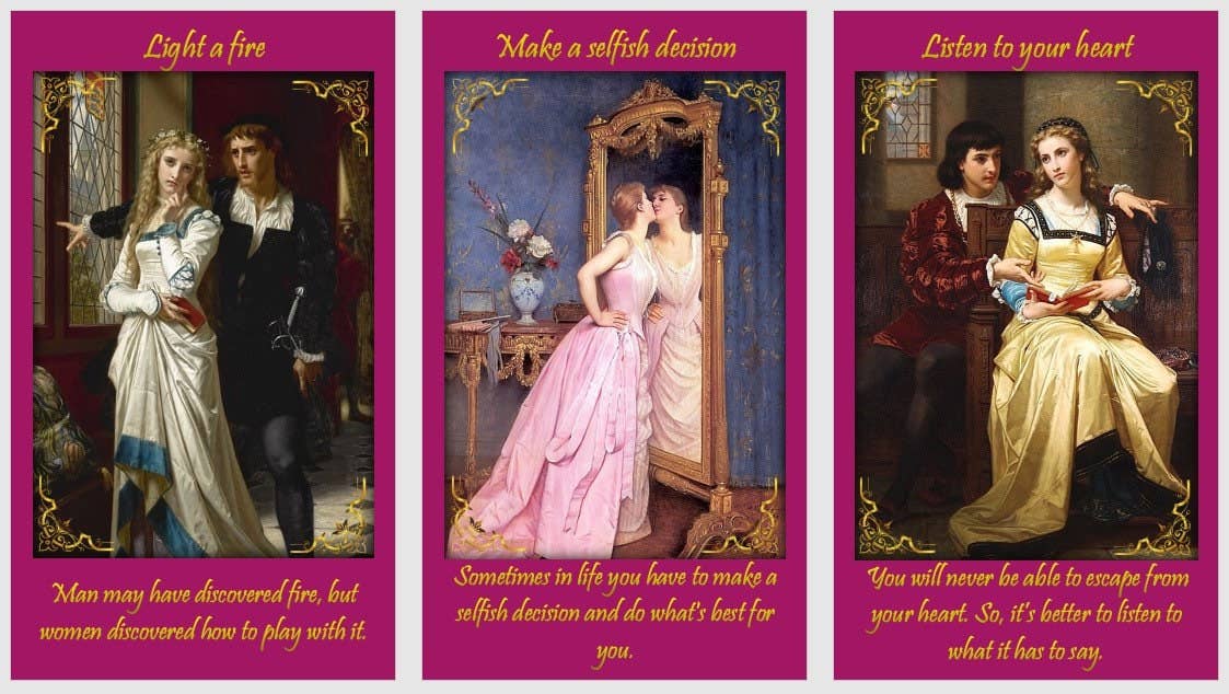 Romance Angel Oracle – 44 kaarten
