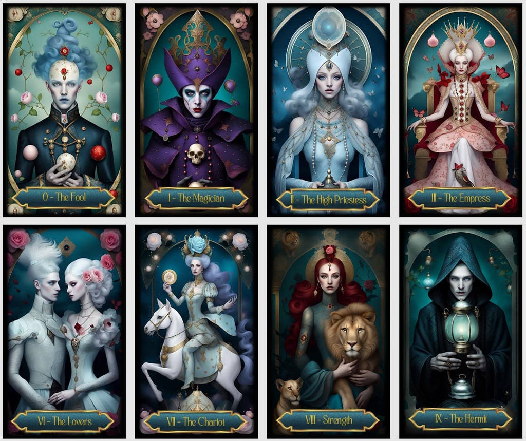 Surreal World Tarot – 78 kaarten