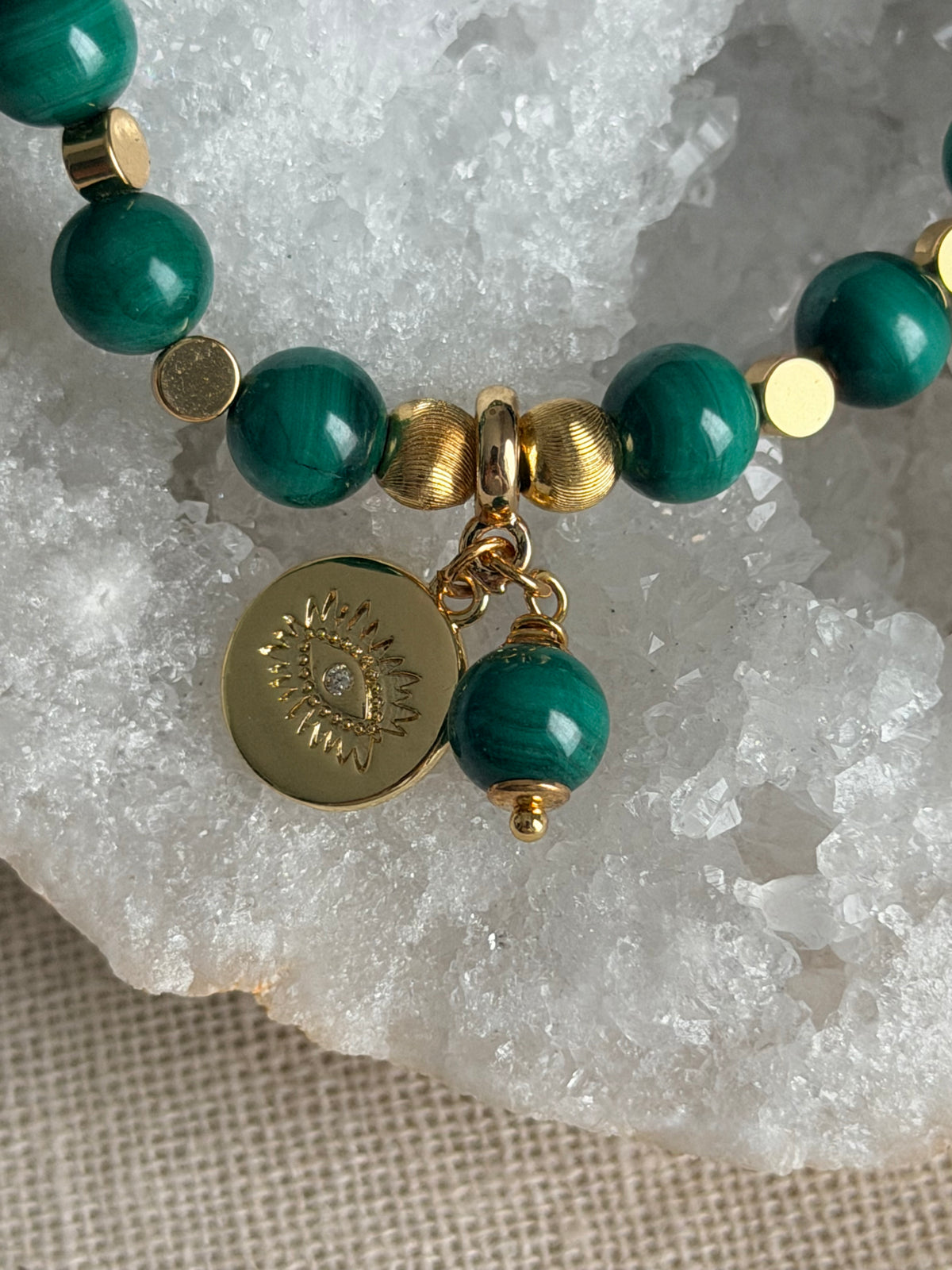 Malachietarmband