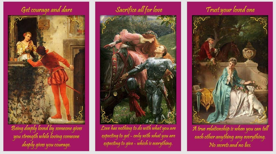 Romance Angel Oracle – 44 kaarten