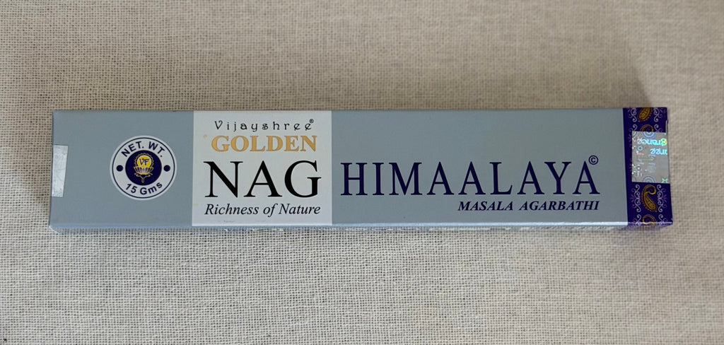 Himaalaya: Golden Nag Himaalaya wierookstokjes 15g – Vijayshree Masala Agarbathi