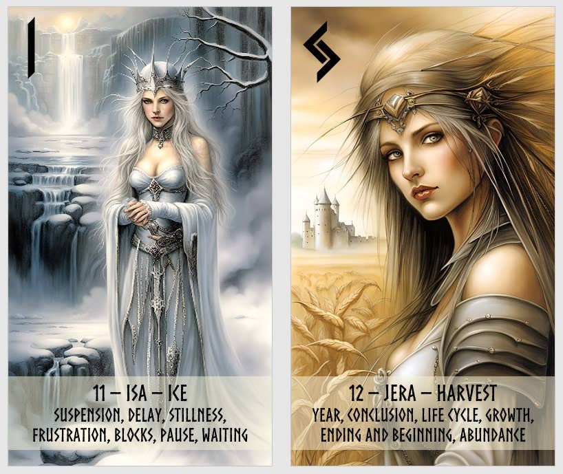 Nordic Runes Oracle – 44 kaarten