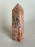Roze Chalcedoon punt