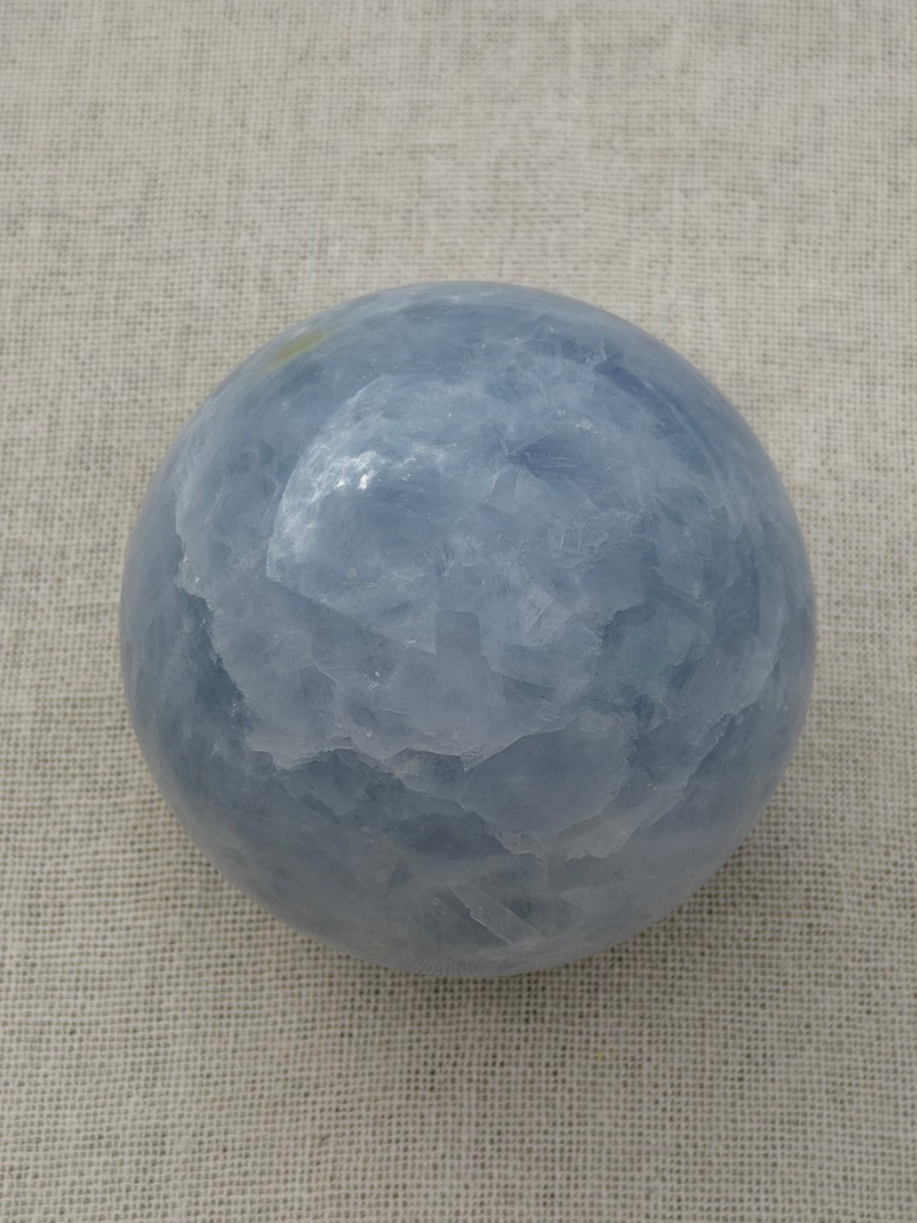 Blauwe Calciet Bol – Uniek exemplaar