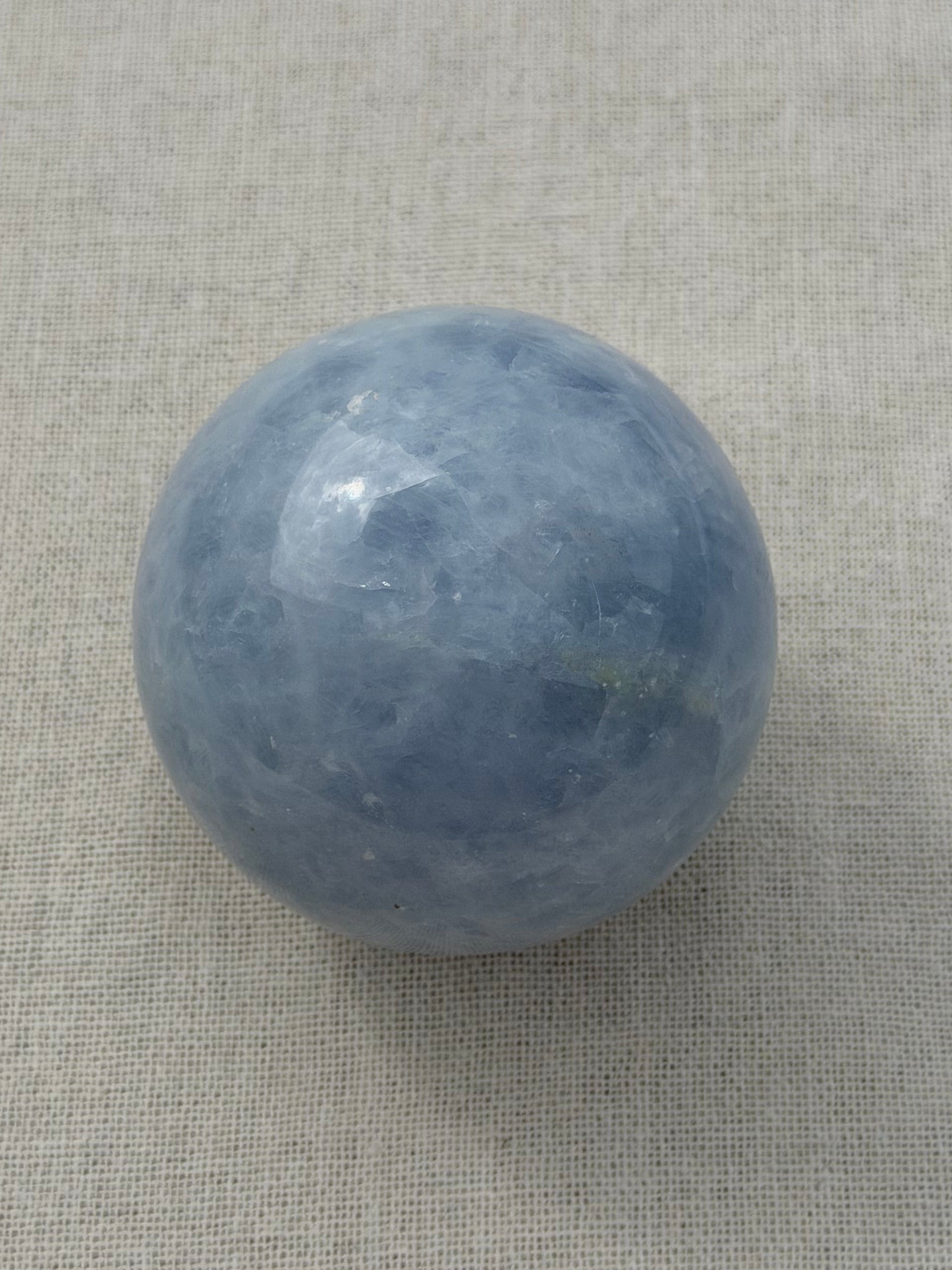 Blauwe Calciet Bol – Uniek exemplaar