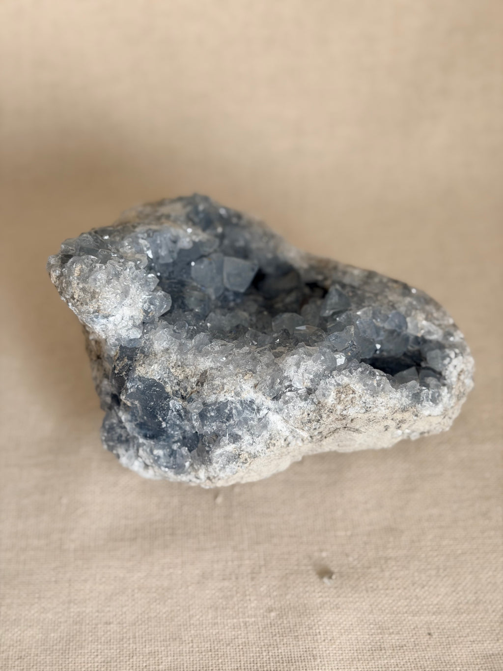 Celestien Geode – Uniek exemplaar