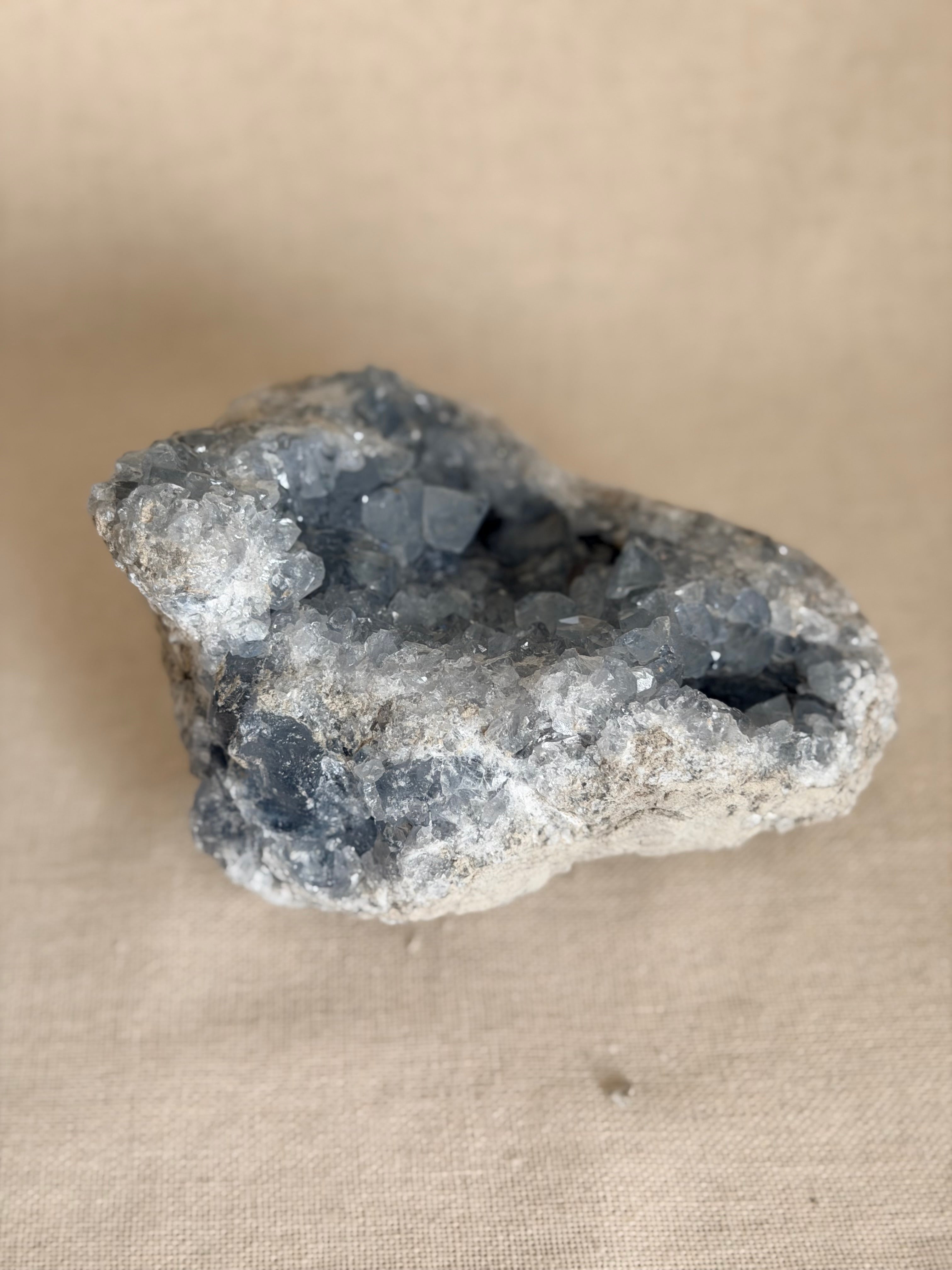 Celestien Geode – Uniek exemplaar