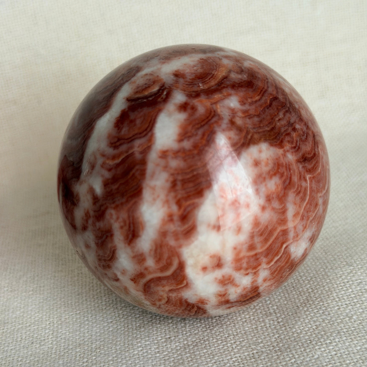 Rode Calciet Bol