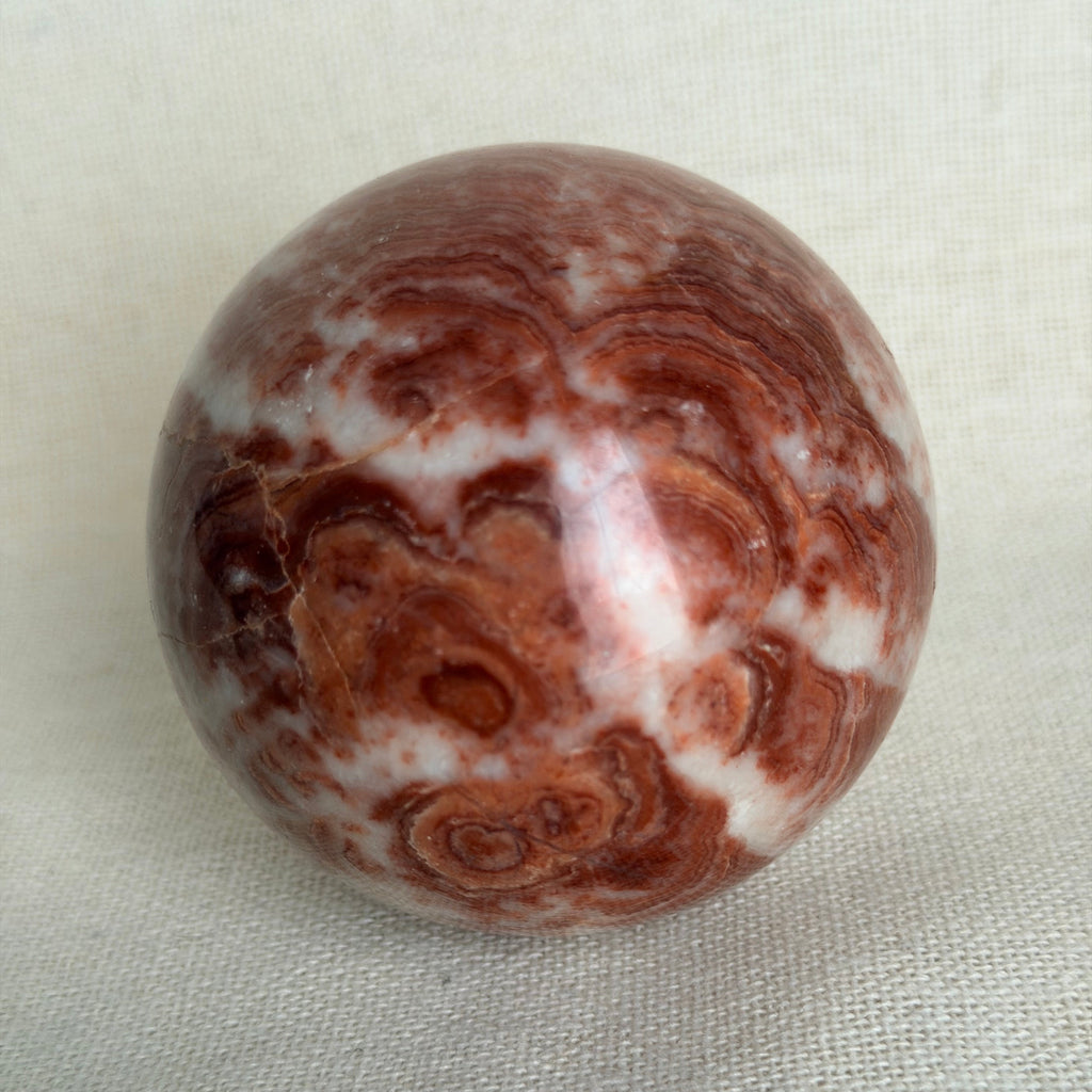 Rode Calciet Bol