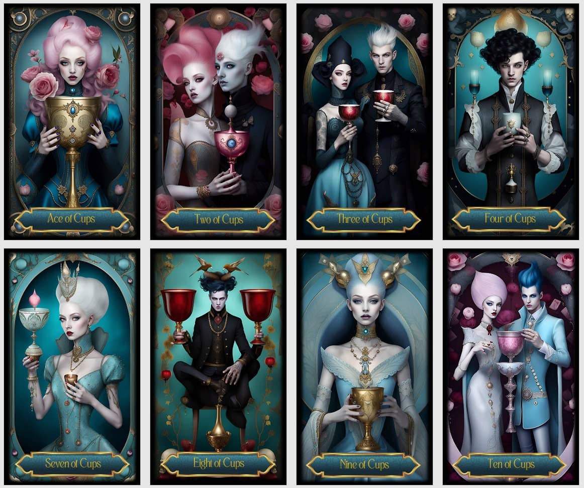 Surreal World Tarot – 78 kaarten