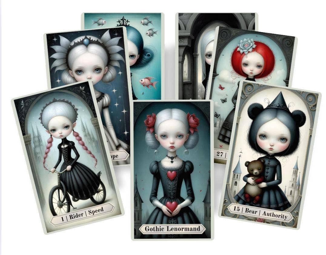 Gothic Lenormand – 36 kaarten