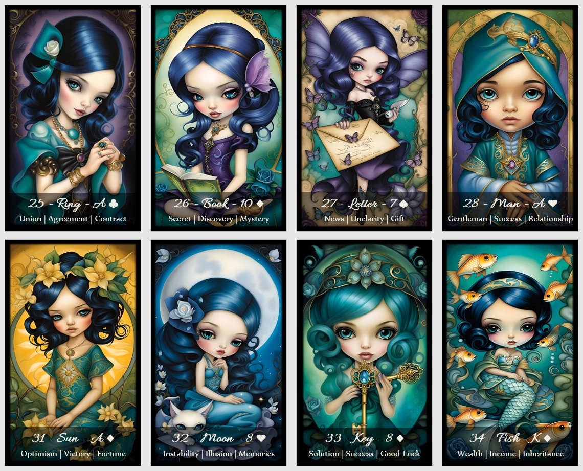 Miracle Lenormand – 36 kaarten
